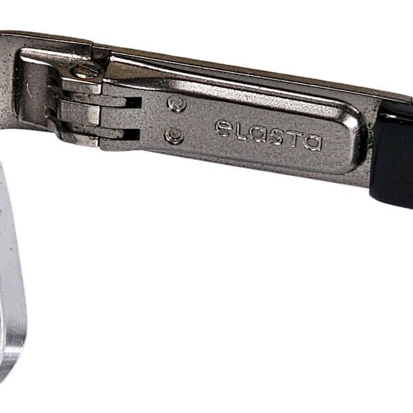 Safilo Unisex Eyeglasses Elasta 7173 OX93 52-18 140 Black/gun Metal FRAMES ONLY - Picture 5 of 15